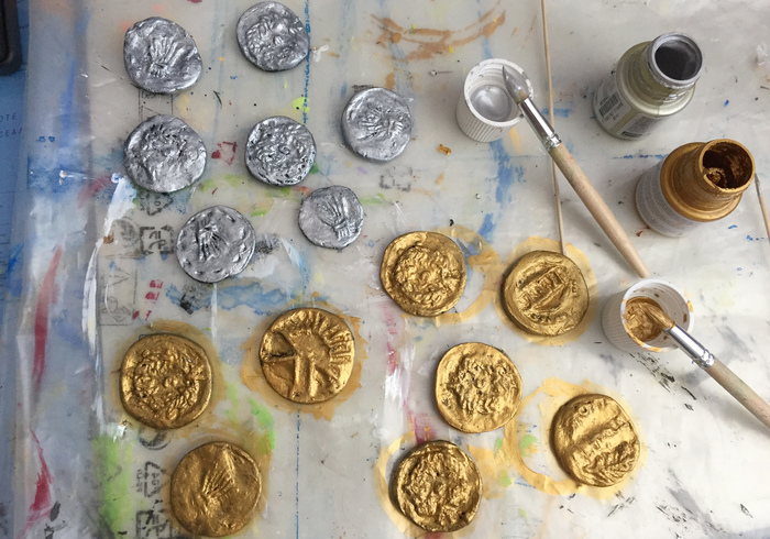 Romeinse munten maken 15