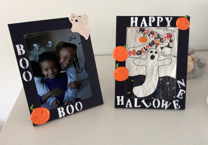 Halloween picture frame home
