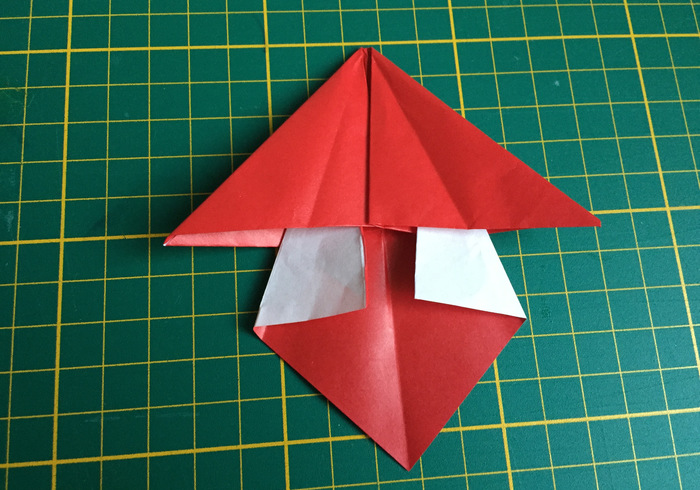 Origami paddenstoel 15