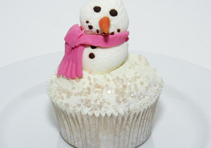 Cupcake sneeuwpop promo