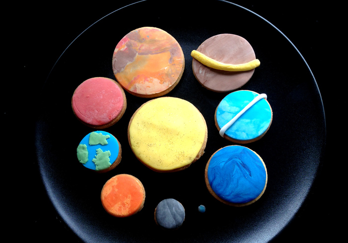 We bake planet biscuits