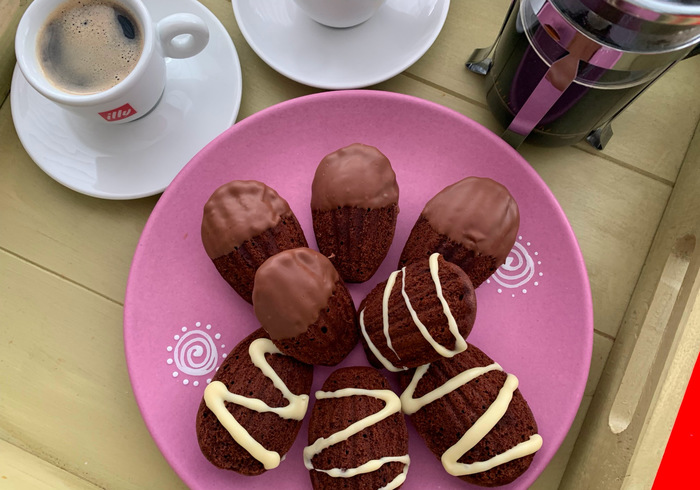 French Chocolate Madeleines