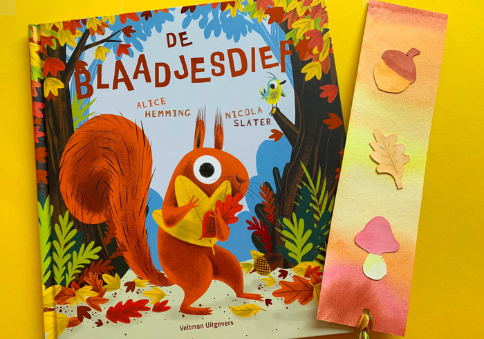 Een mooie herfst-boekenlegger