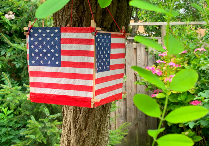 A lantern for the 4th of July