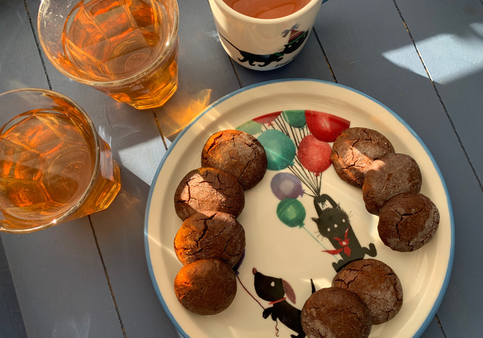 Snelle hazelnoot-chocoladekoekjes