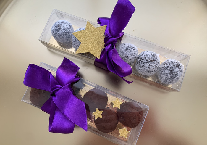 Chocolade / dadel truffels