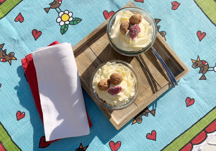 We maken Bunet pudding
