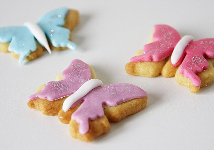 We bake Butterfly biscuits