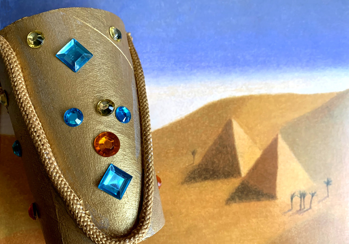 Maak een Egyptische armband