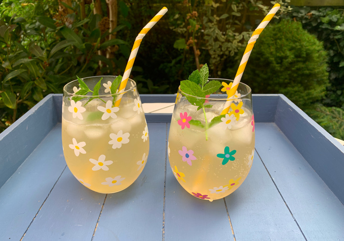 An Apple Elderflower Cooler