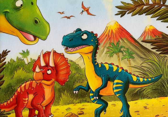 Dino is de weg kwijt