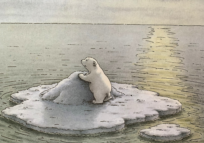Little Polar Bear by Hans de Beer