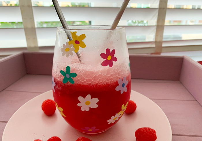 A Raspberry Float