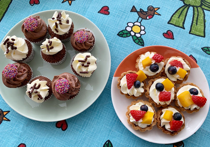 Mini-chocolade taartjes