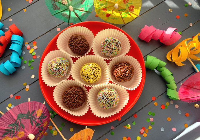 Braziliaanse Carnaval Brigadeiros