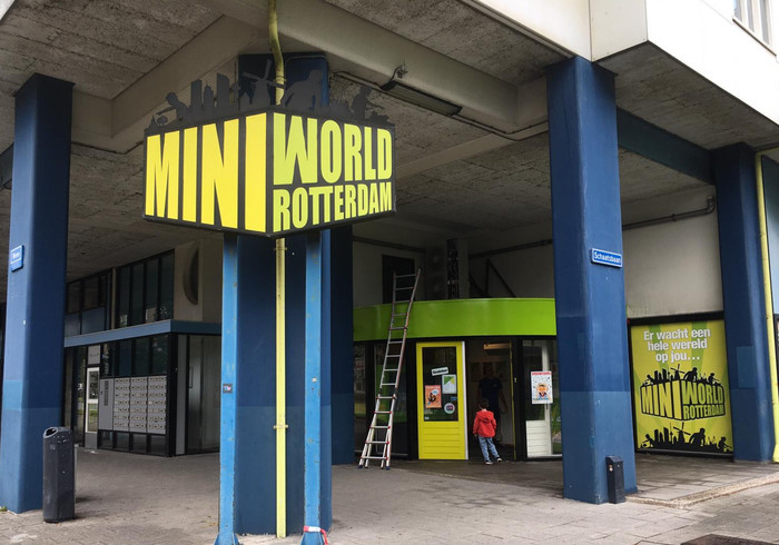 We gaan naar Miniworld Rotterdam