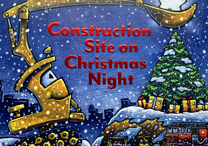 Construction Site on Christmas Night 