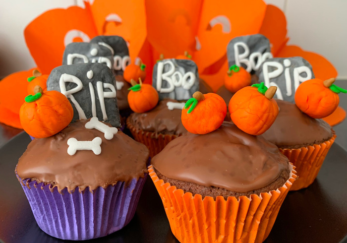 Scary cupcakes