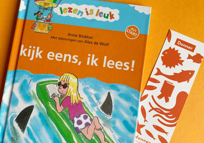 Kijk eens, ik lees