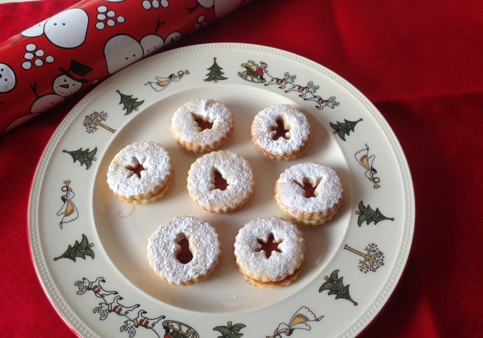 Linzer Christmas biscuits