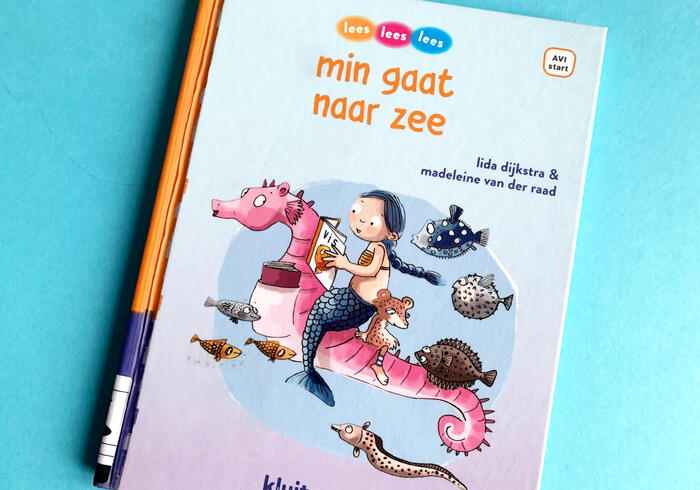 min gaat naar zee