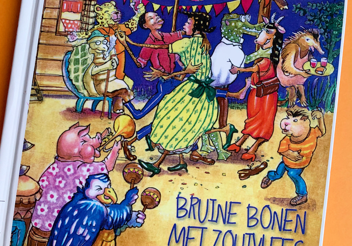 Bruine bonen met zoutvlees