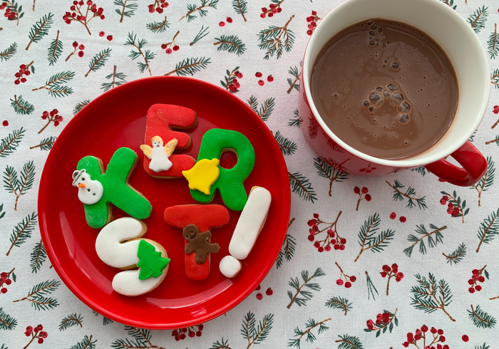 We bakken kerstkoekjes