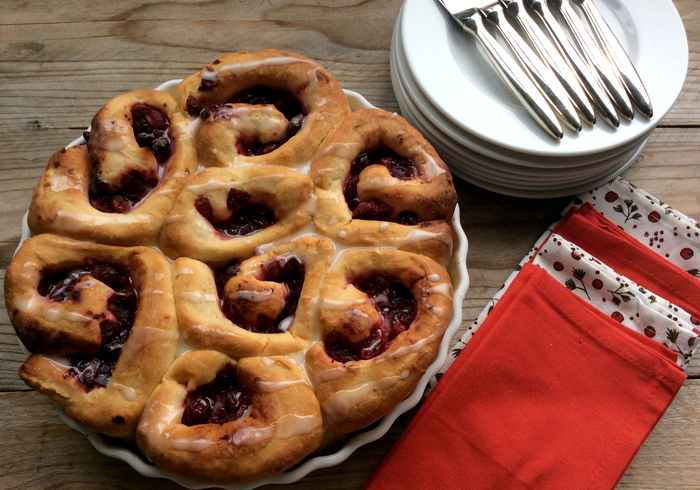 These cranberry buns