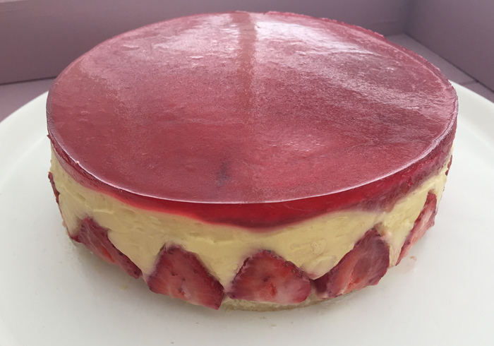 A French Strawberry Cake