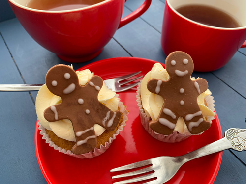 Gingerbread cupcakes homepage